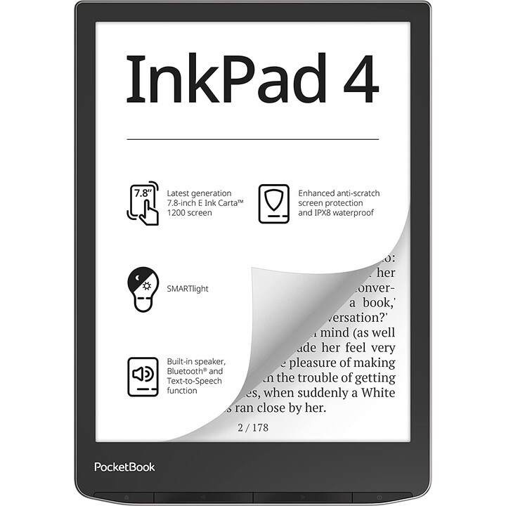 Pocketbook Inkpad 4 32GB Wifi Negro Plata