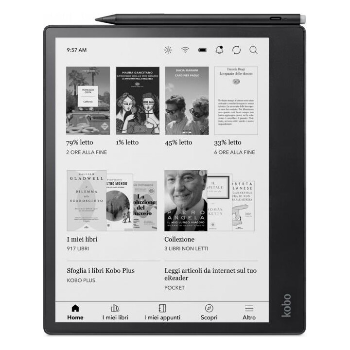 Rakuten Kobo Elipsa 2E e-book reader Touchscreen 32GB Wi-Fi Black