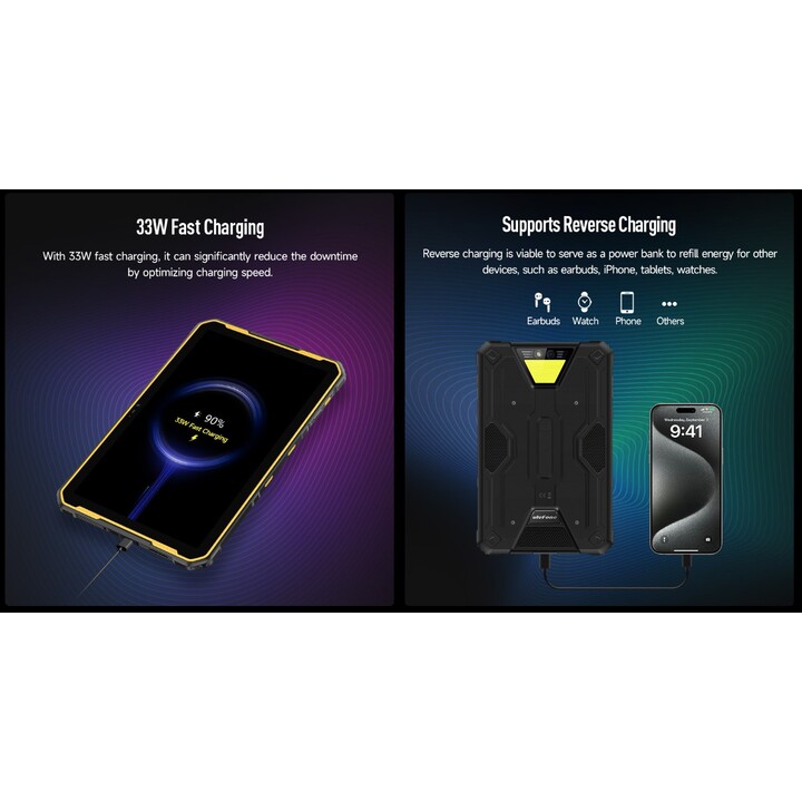 Ulefone Armor Pad 2 11.0 8GB 256GB LTE Black