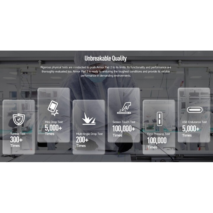 Ulefone Armor Pad 2 11.0 8GB 256GB LTE Black