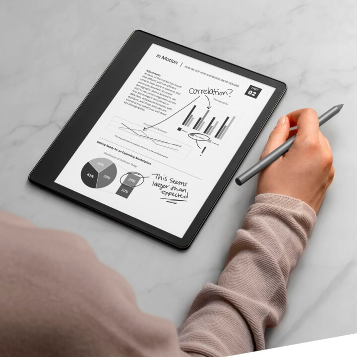 Amazon Ebook Kindle Scribe 10,2" 16GB WiFi Premium Pen Grau