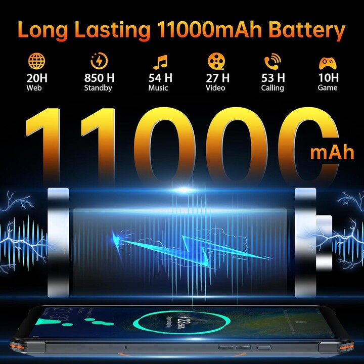 Fossibot DT1 10.4 8GB 256GB LTE Naranja