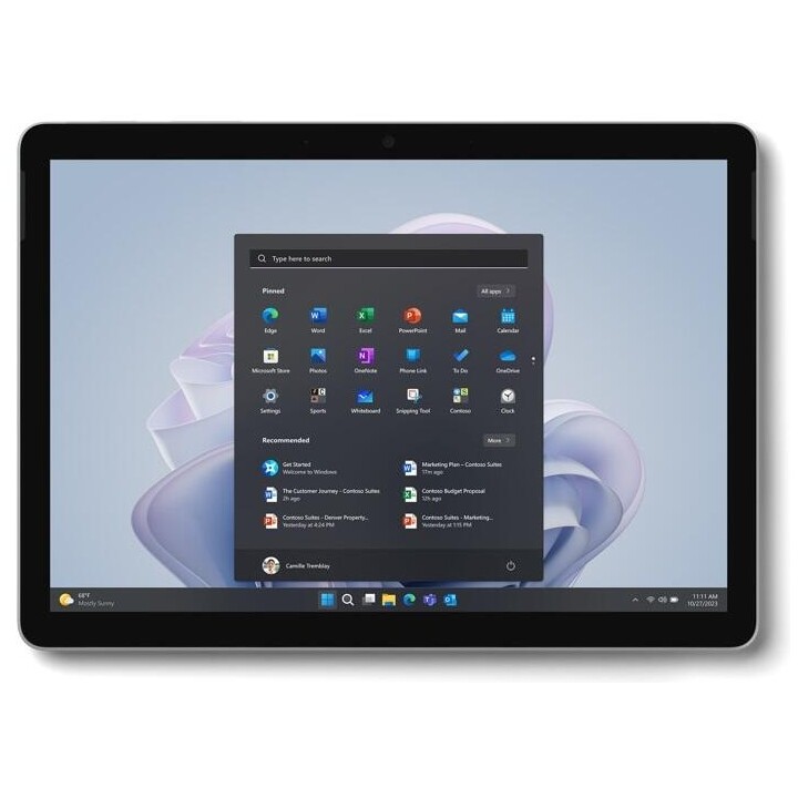 Microsoft Surface Go 4 10.5 8Go 256Go WiFi Platine