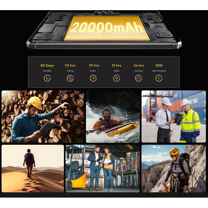 Oukitel RT8 4G 11.0 6GB 256GB Orange