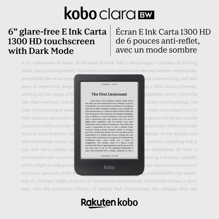 Rakuten Kobo Clara BW 16GB Wifi Negro
