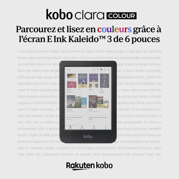 Rakuten Kobo Clara 16GB Wifi Black