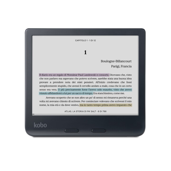 Rakuten Kobo Libra Color 32GB Wifi Black