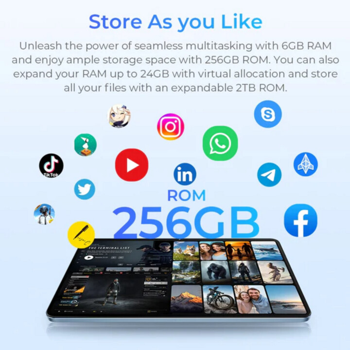 Oukitel OT5S 12.0 6GB 256GB LTE Azul