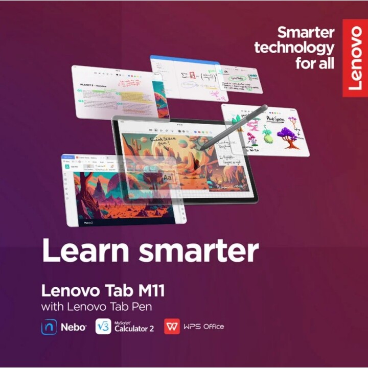 Lenovo Tab M11 11.0 8GB 128GB WiFi Gris Incluye bolígrafo