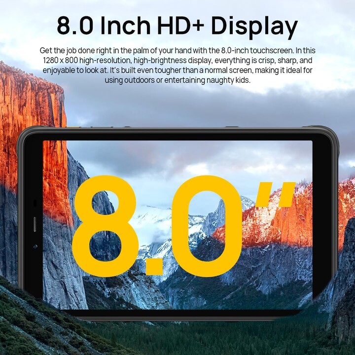 Ulefone Armor Pad Pro 8.0 8GB 128GB LTE Schwarz