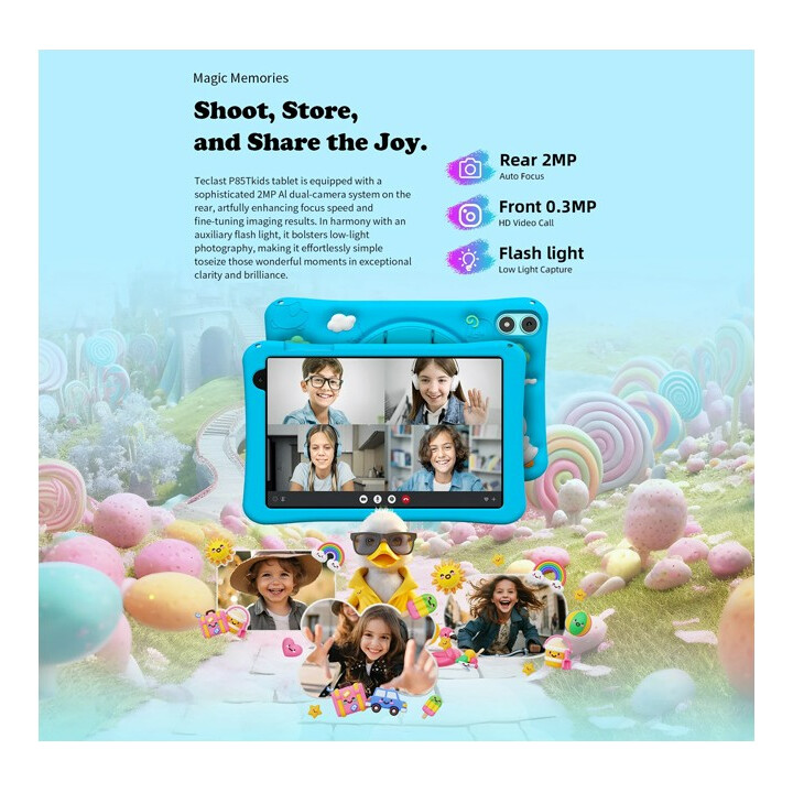 Teclast P85TKids 8 4Go 64Go WiFi Rose