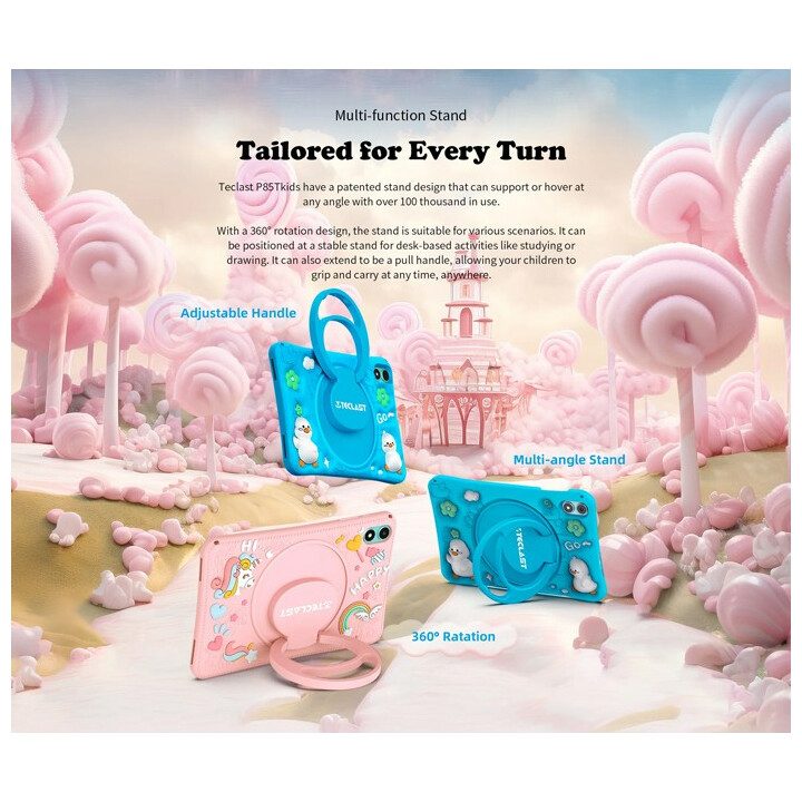 Teclast P85TKids 8 4Go 64Go WiFi Rose
