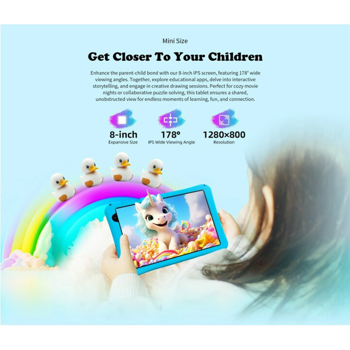 Teclast P85TKids 8 4Go 64Go WiFi Rose
