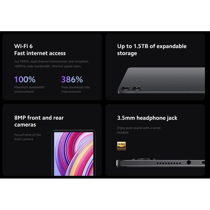 Xiaomi Redmi Pad Pro 12.1 8GB 256GB WiFi Gris