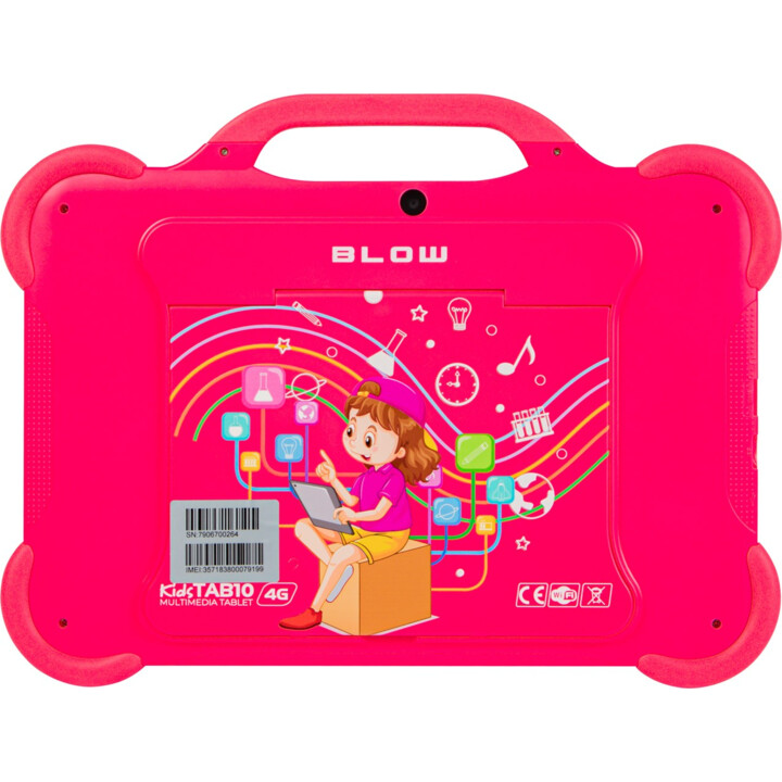 KidsTAB10 4G BLOW 10.1 4GB 64GB LTE Rosa + Funda