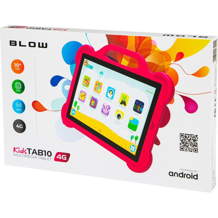 KidsTAB10 4G BLOW 10.1 4GB 64GB LTE Rosa + Funda