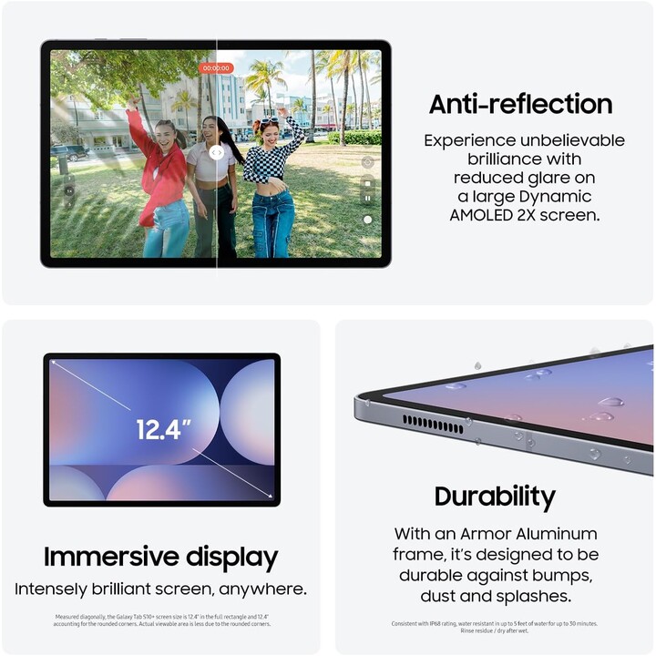 Samsung Galaxy Tab S10 X826 12.4 OC 12GB 256GB 5G Gray