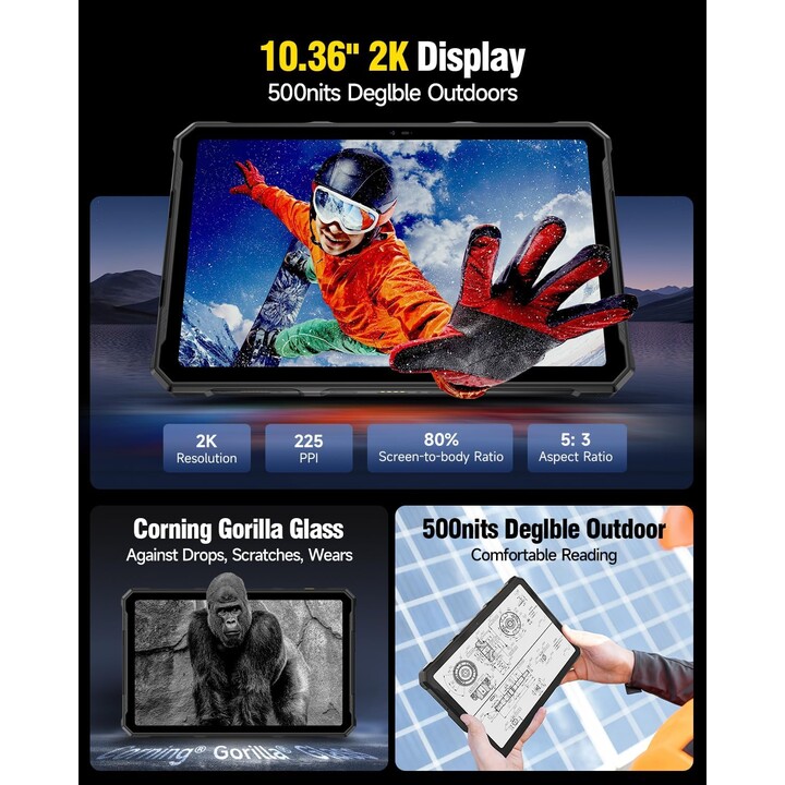 Ulefone Armor Pad 4 Ultra 5G 256 GB 8GB Preto DS UE