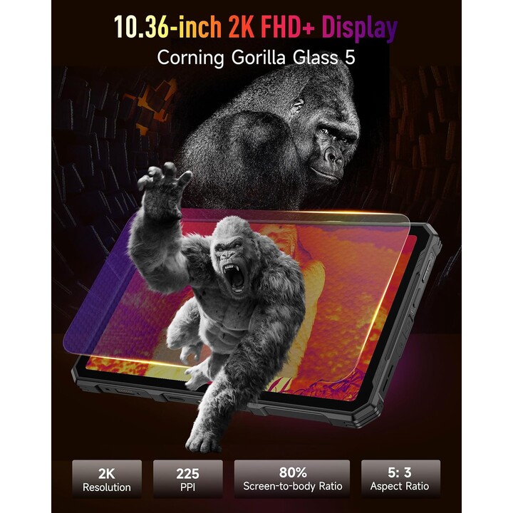 Ulefone Armor Pad 4 Ultra 5G Térmico 256GB 8GB Negro DS EU