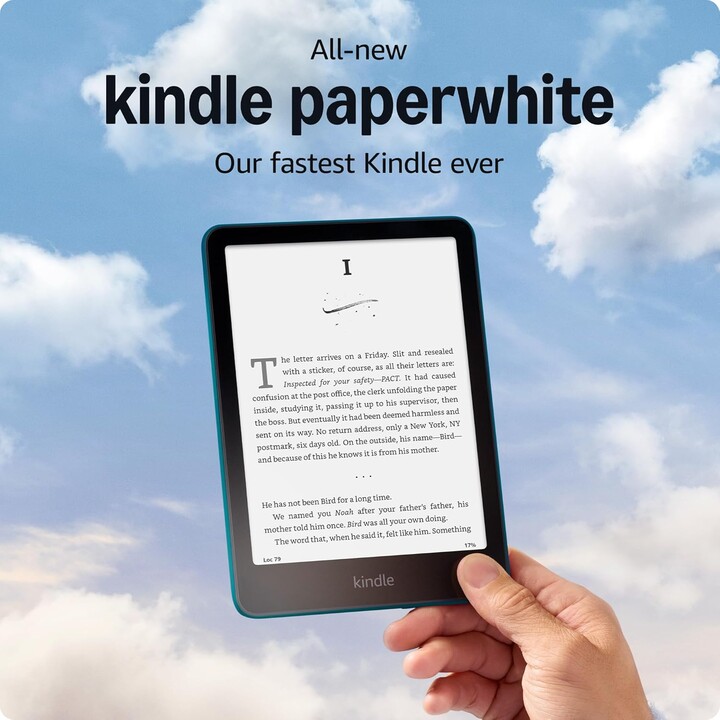 Amazon Kindle 7″ 12th Generation B0CFP6F89F e-Book Reader 16GB Wi-Fi Jade