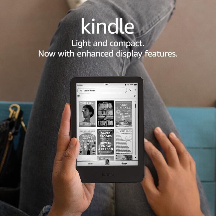 Amazon Kindle 6″ 11ème génération B0CNV9F72P Lecteur de livres électroniques 16GB Wi-Fi Noir