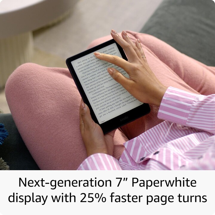 Amazon Kindle 7″ 12ème génération B0CFP6F89F lecteur de livres électroniques 32GB Wi-Fi Vert