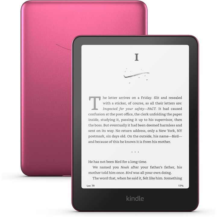 Amazon Kindle 7″ 12th Generation B0CFP6F89F e-Book Reader 32GB Wi-Fi Raspberry
