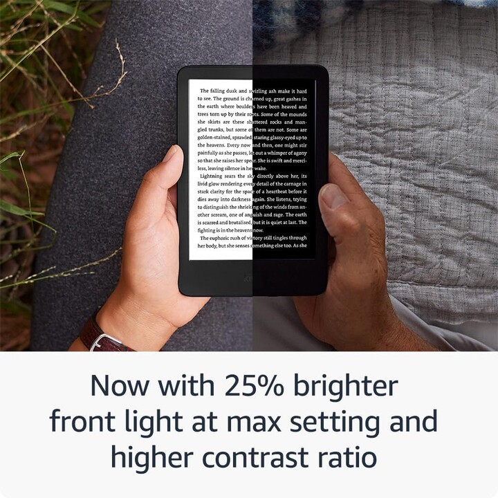 Amazon Kindle 6″ 11th Generation B0CP32JG8B e-Book Reader 16GB Wi-Fi Black