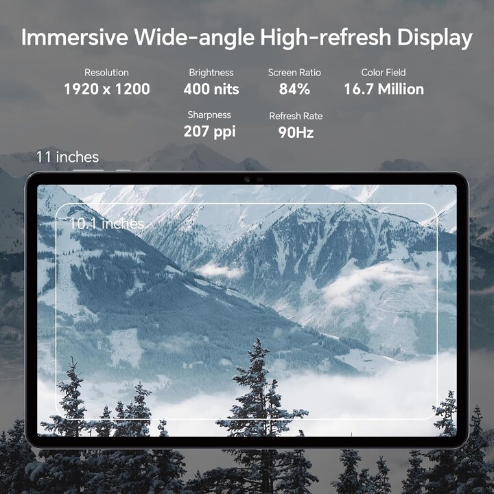 Tablet Honor Pad X8A 11 4GB RAM 128GB WiFi - Cinza Espacial