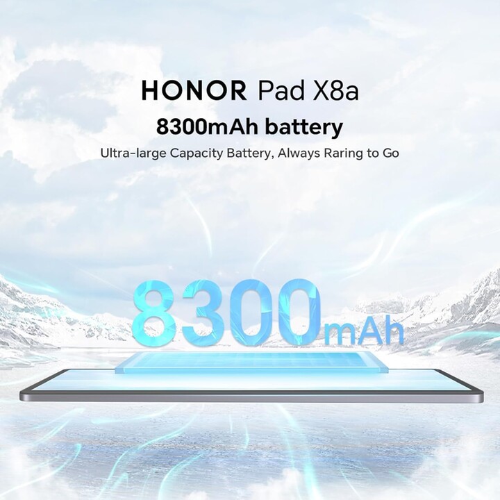 Tablet Honor Pad X8A 11 4GB RAM 128GB WiFi - Cinza Espacial