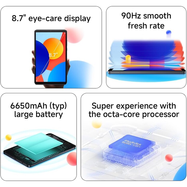 Xiaomi Redmi Pad SE 8.7 4GB 128GB WIFI Azul