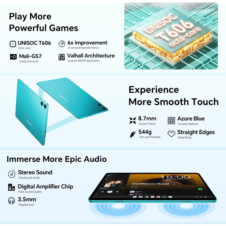 Teclast Tablet P30 10.1 4GB/128GB Blue