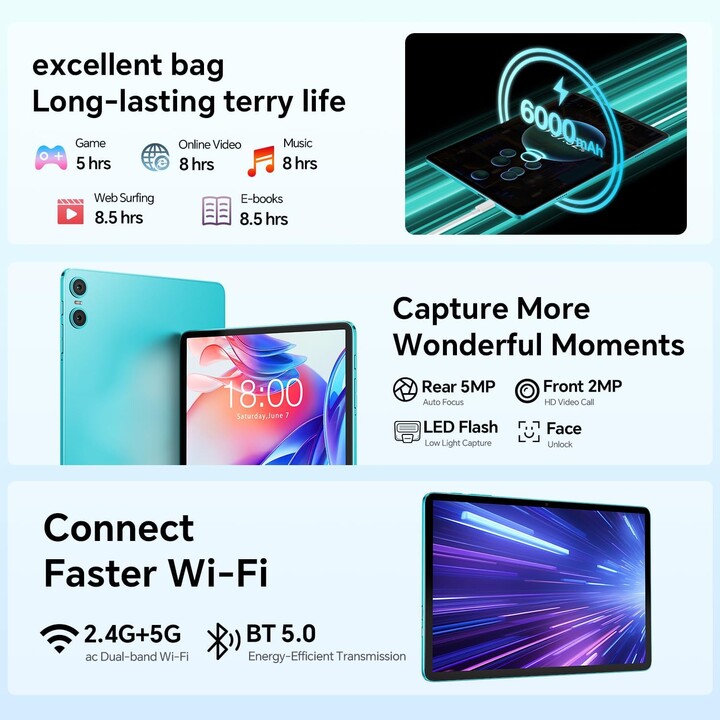 Teclast Tablet P30 10.1 4GB/128GB Blue