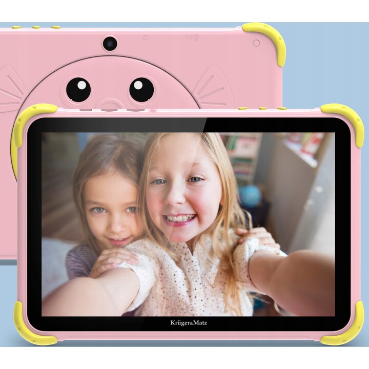 Kruger&Matz 10.1 FUN 1008, 4+64GB LTE, WiFi, GPS, Android 13, Pink, children's tablet