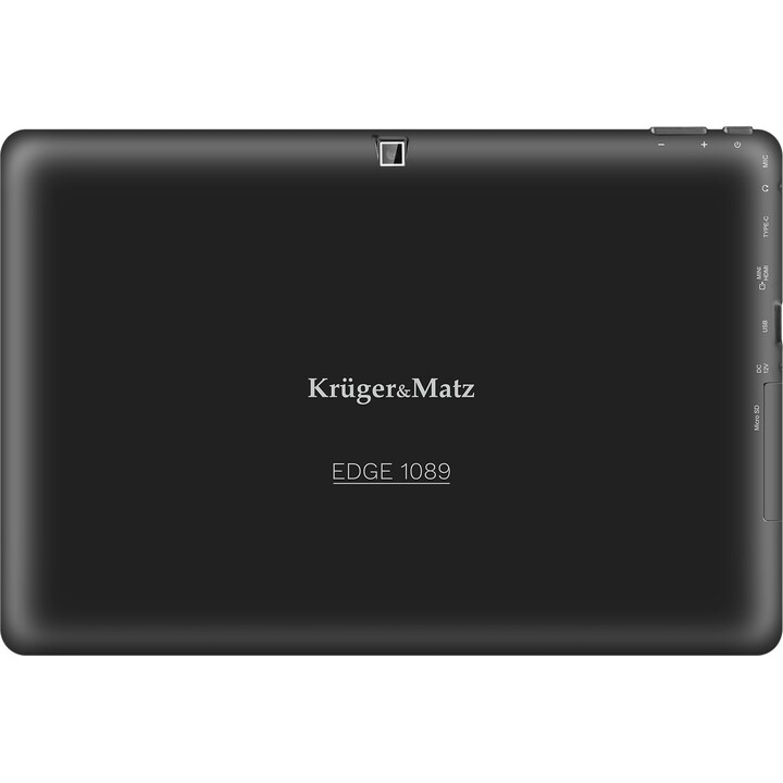 Tablet 2in1, Kruger&Matz EDGE 1089, 8+256GB, USB 3.0, HDMI, Windows 11 Pro, IPS, Black