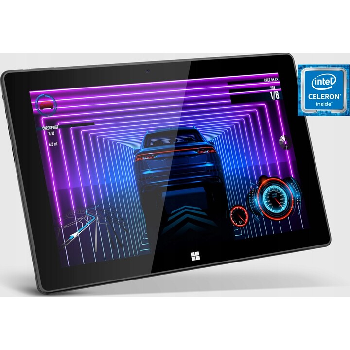 Tablet 2in1, Kruger&Matz EDGE 1089, 8+256GB, USB 3.0, HDMI, Windows 11 Pro, IPS, Black