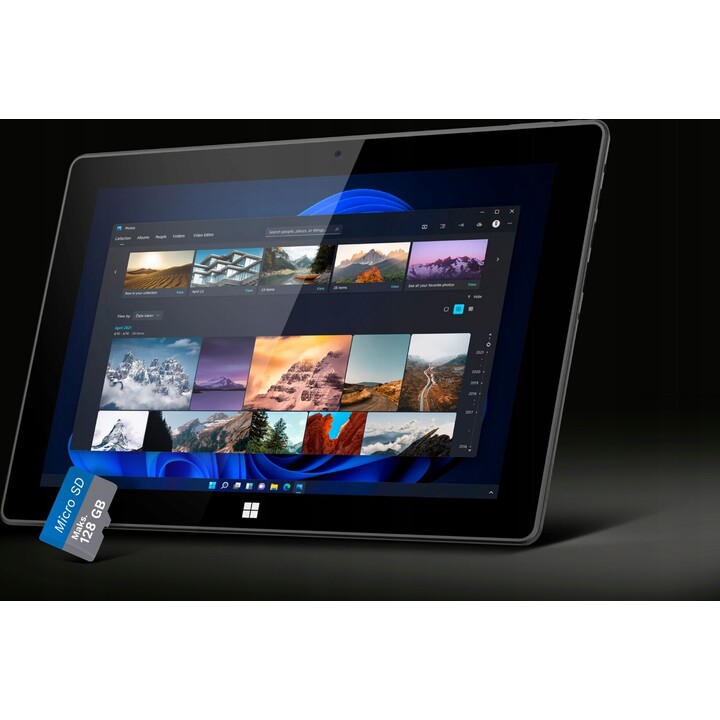 Tablet 2in1, Kruger&Matz EDGE 1089, 8+256GB, USB 3.0, HDMI, Windows 11 Pro, IPS, Black