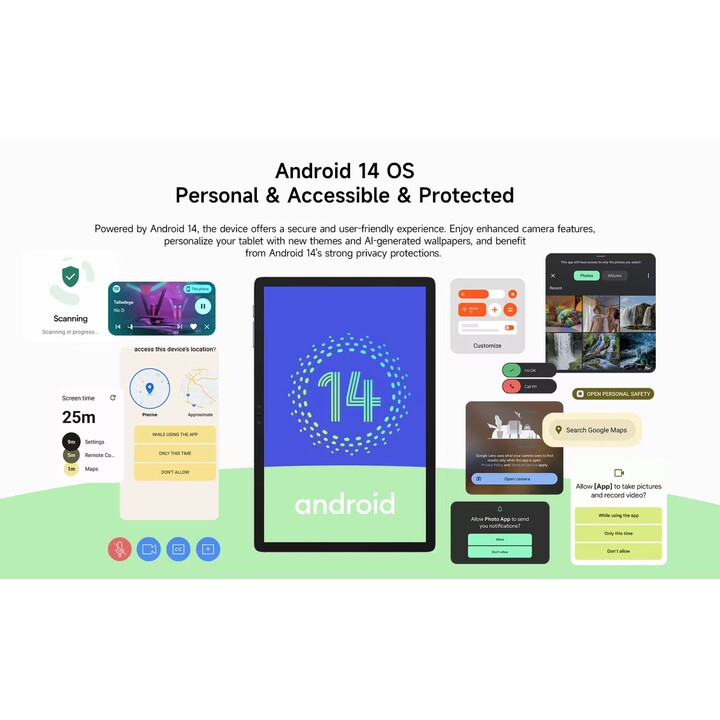 Ulefone Tab A10 Pro 10.1, 6GB/128GB, WiFi+4G, Gris
