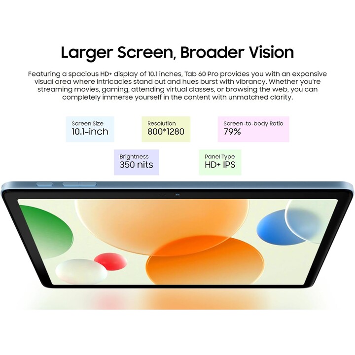 Blackview Tab 60 Pro 4G LTE 8GB/128GB Cinzento - Tablet