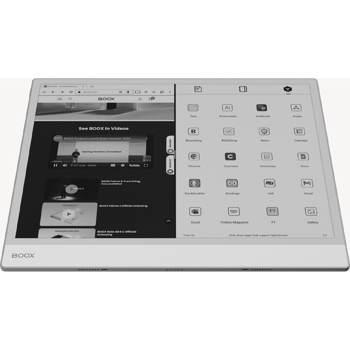 Onyx BOOX Note Max 13.3, tablette E-en taille A4 Android 6 Go RAM 128 Go ROM 300dpi, gris
