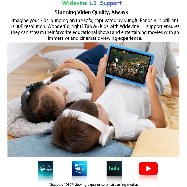 Blackview Tab A6 Kids 10.1´´ Wi-Fi 4GB/128GB Blau - Tablet für Kinder