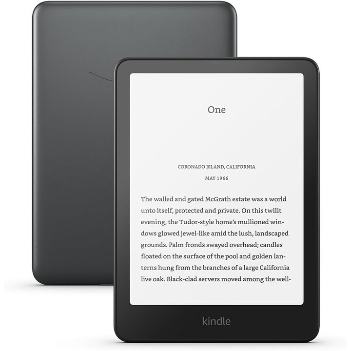 Amazon Kindle Paperwhite Signature Edition lectore de e-book Pantalla táctil 32GB Wifi Negro, Metálico