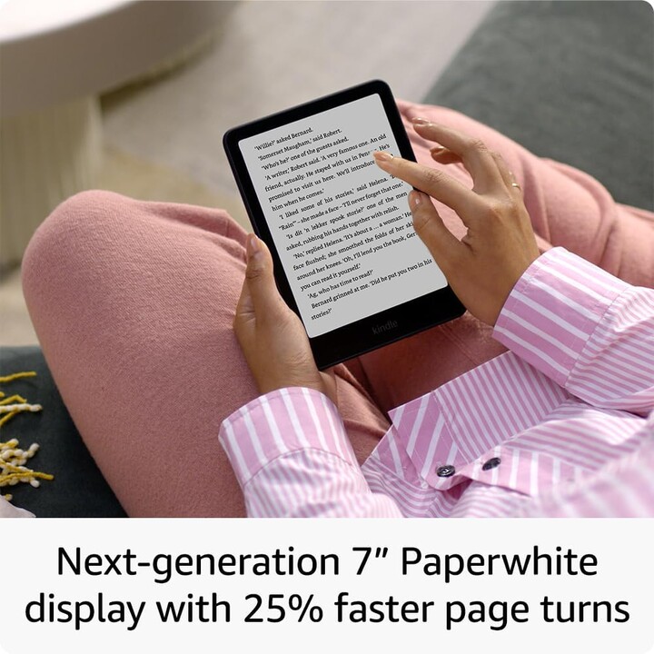 Amazon Kindle Paperwhite Signature Edition lectore de e-book Pantalla táctil 32GB Wifi Negro, Metálico