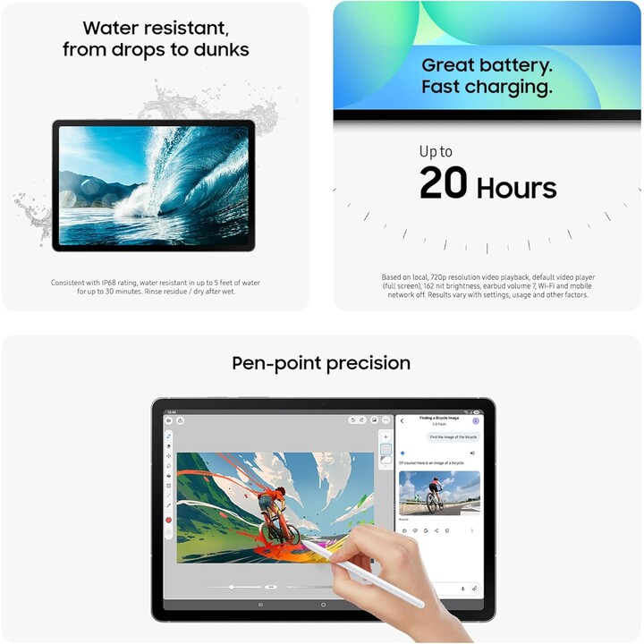 Samsung Galaxy Tab S10 FE X520 10.9 WiFi 8 Go 128 Go de bleu
