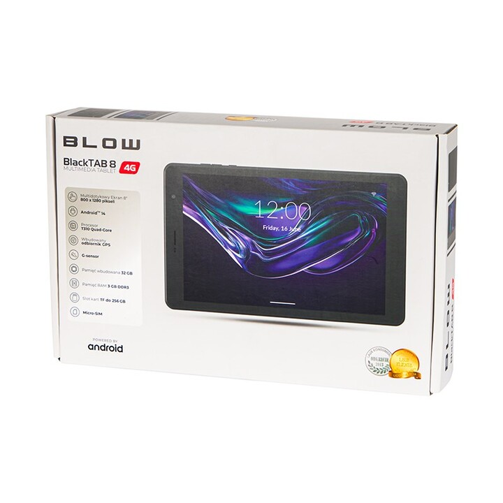 Tablet BLOW BlackTAB8 3/32GB 4G LTE