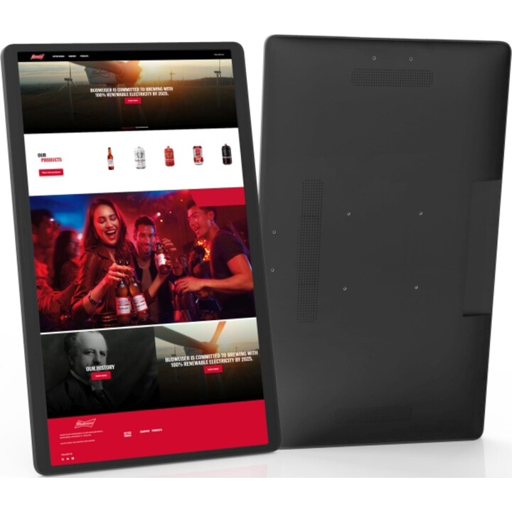 ALLNET Pantalla de Alto Rendimiento 14 Zoll LTE Android 12 RK3588 NFC PoE HDMI En Color Negro