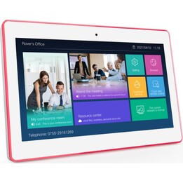 ALLNET Meetingraum RGB LED Tablet 15 Zoll RK3399 blanco Android 10 y NFC/RFID