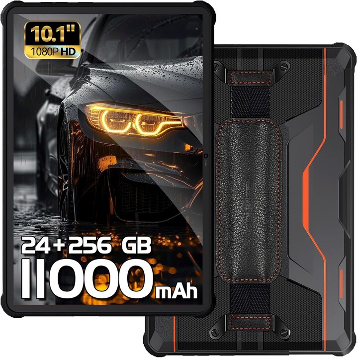 Oukitel RT9 10.1" 6/256GB Orange Robustes 11000 mAh Tablet