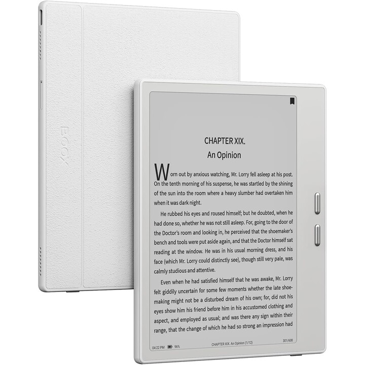 E-Book, BOOX Go 7, Play Store, Geeignet zum Schreiben, Buttons mit Seitenverdrehung, 300 dpi, weiß