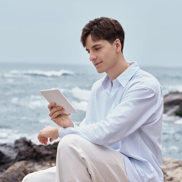 E-Book, BOOX Go 7, Play Store, Geeignet zum Schreiben, Buttons mit Seitenverdrehung, 300 dpi, weiß